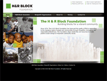 Tablet Screenshot of blockfoundation.org